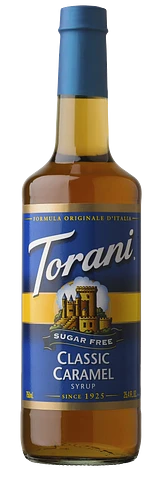 Sugar Free Classic Caramel Syrup-Torani