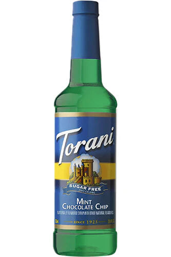 Sugar Free Mint Chocolate Chip Syrup-Torani